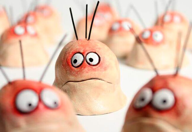 figuriñas que simbolizan verrugas